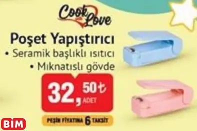 COOK LOVE POŞET YAPIŞTIRICI